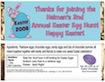 personalized easter bunny candy bar wrapper
